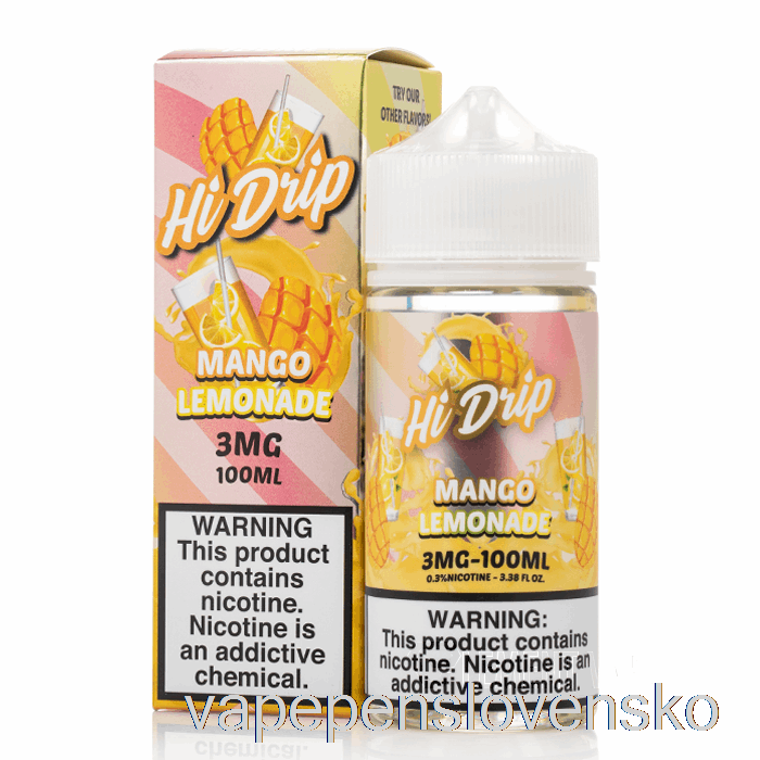 Mangová Limonáda - E-liquidy S Vysokým Odkvapkávaním - 100 Ml 3 Mg Vape Pero